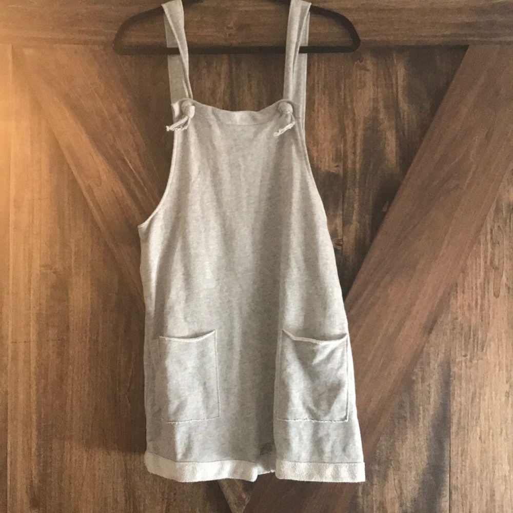 Out from under overalls